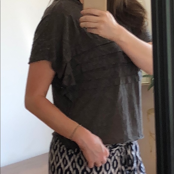 Urban outfitters gray pocket t  EXTRA FREE TOP - Picture 7 of 7